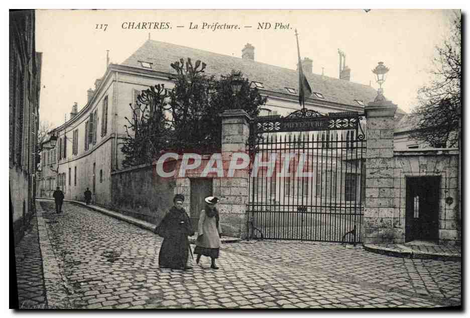 CPA Prefecture Chartres 
