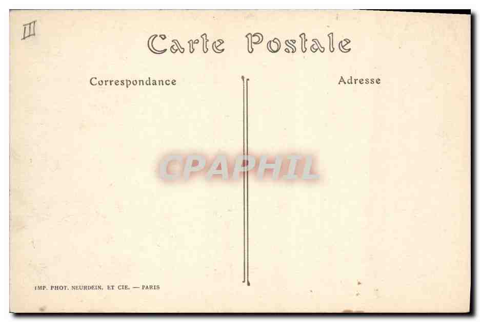 CPA Compiegne La Sous Prefecture   — Verso