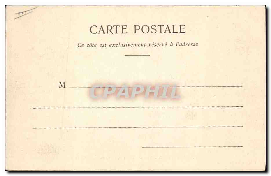 CPA Chateaubriant Sous Prefecture et porte du vieux Chateau  — Verso