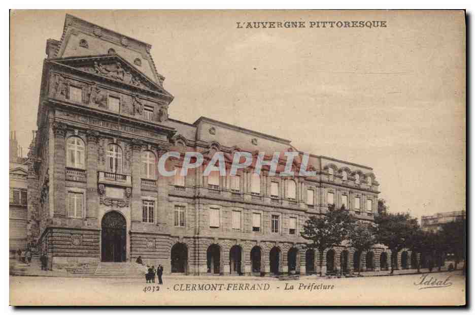 CPA Prefecture Clermont Ferrand 
