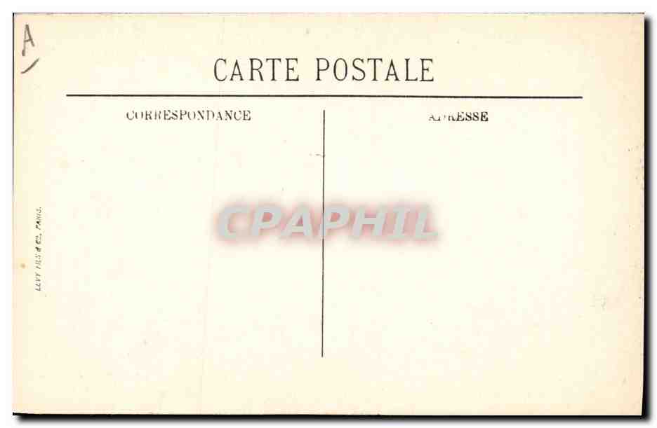 CPA Folklore Costume de Scaer et Bannallec  — Verso
