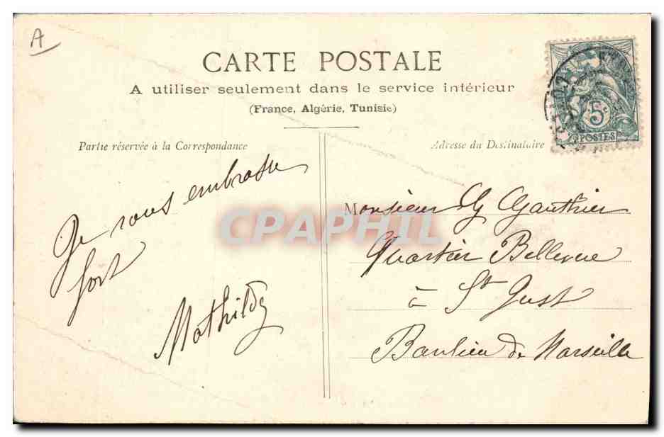 CPA Folklore La danse en Bretagne Le passe pied  — Verso