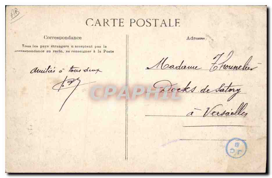 CPA Folklore Maries Bretagne Mariage   — Verso