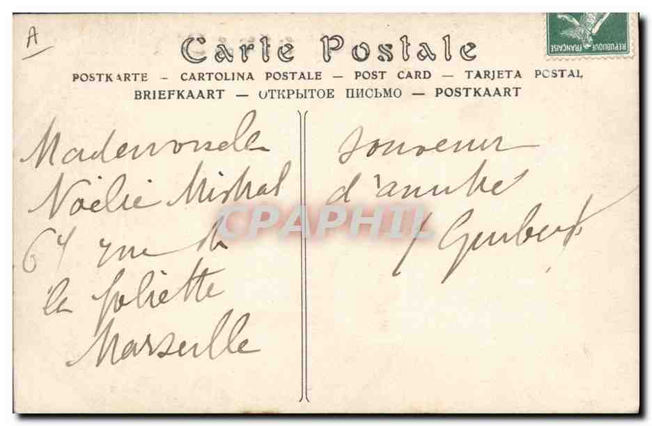 CPA La Grande Crue de la Seine Janvier 1910 Sauvetage de sacs de ciment au Port de la Rapee Paris — Rückseite