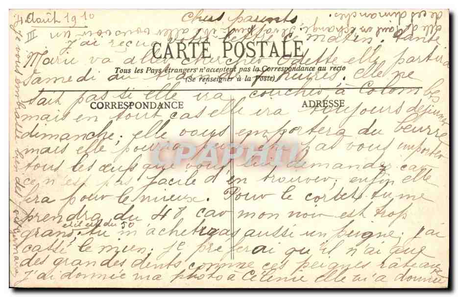 CPA Bonny sur Loire Le Cheuille Le Four a chaux — Rückseite