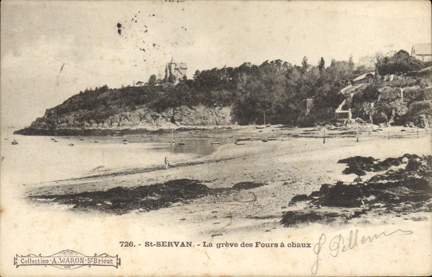 CPA St Servan La greve des fours a chaux