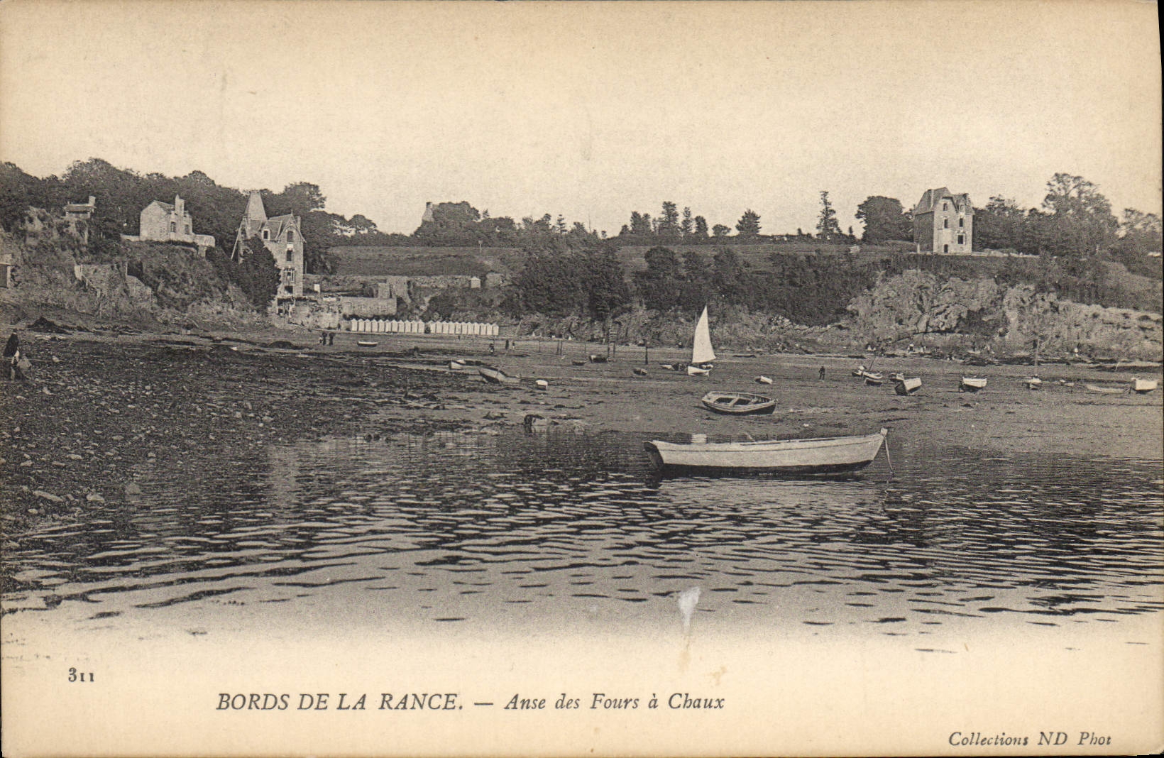 CPA Bords de la Rance Anse des Fours a chaux
