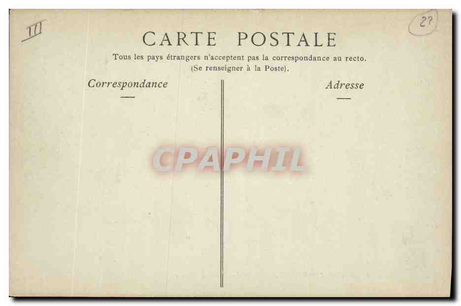 CPA Bords de la Rance Anse des Fours a chaux — Rückseite
