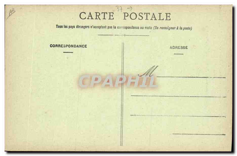 Hydraulisch hervorragende Kalkofen von Ligue — R. Gillet, Eigentümer — Allgemeiner Blick: Route de Loches — Rückseite