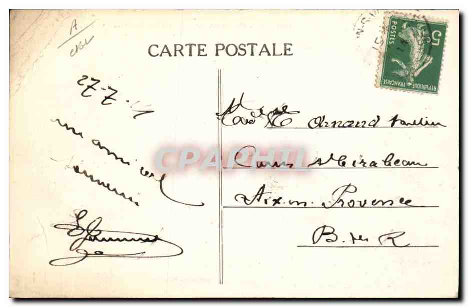 La Creuse pittoresque — Mines d'or du Chatelet entre Chambon et Evaux-les-Bains — PM, n°1504 — Reverso
