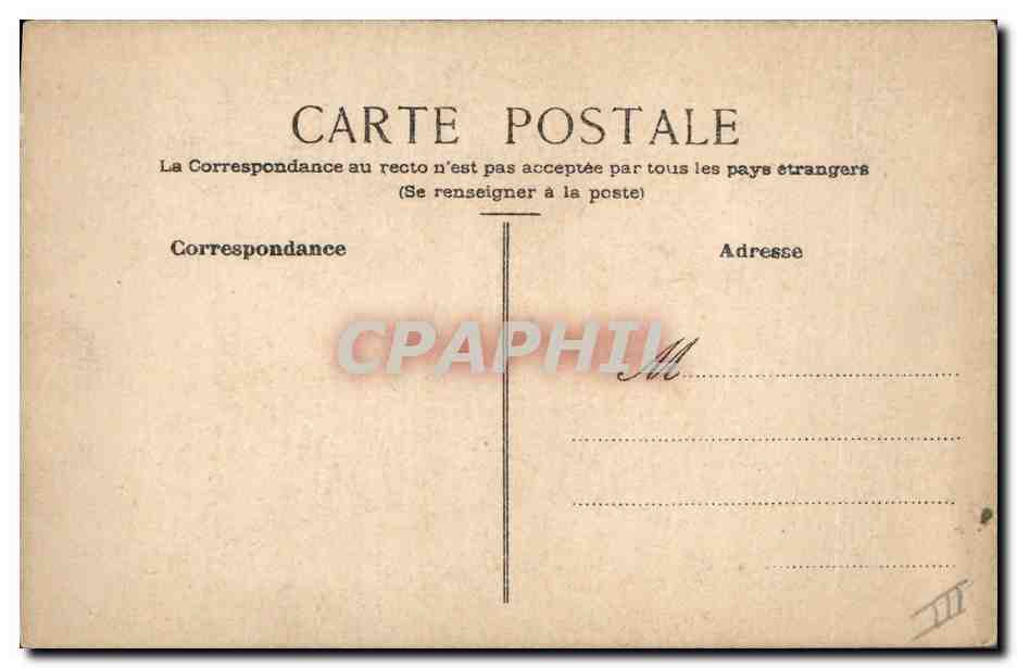 Deux enfants et un chien dans un paysage — S.M. — éditeur non visible — Achterkant