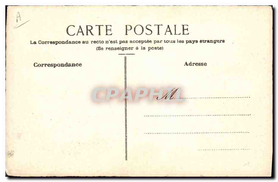 CPA Fantaisie (dessin a la main) Enfants Moulin a vent  — Verso