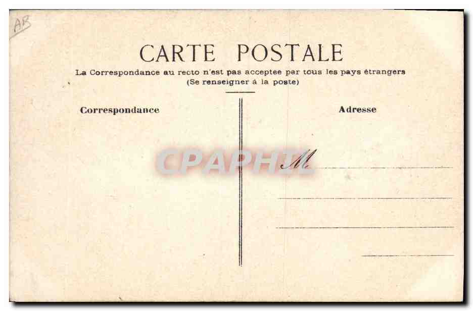 Caricature de Béryal — 1911 — Guy Le M° — Rückseite