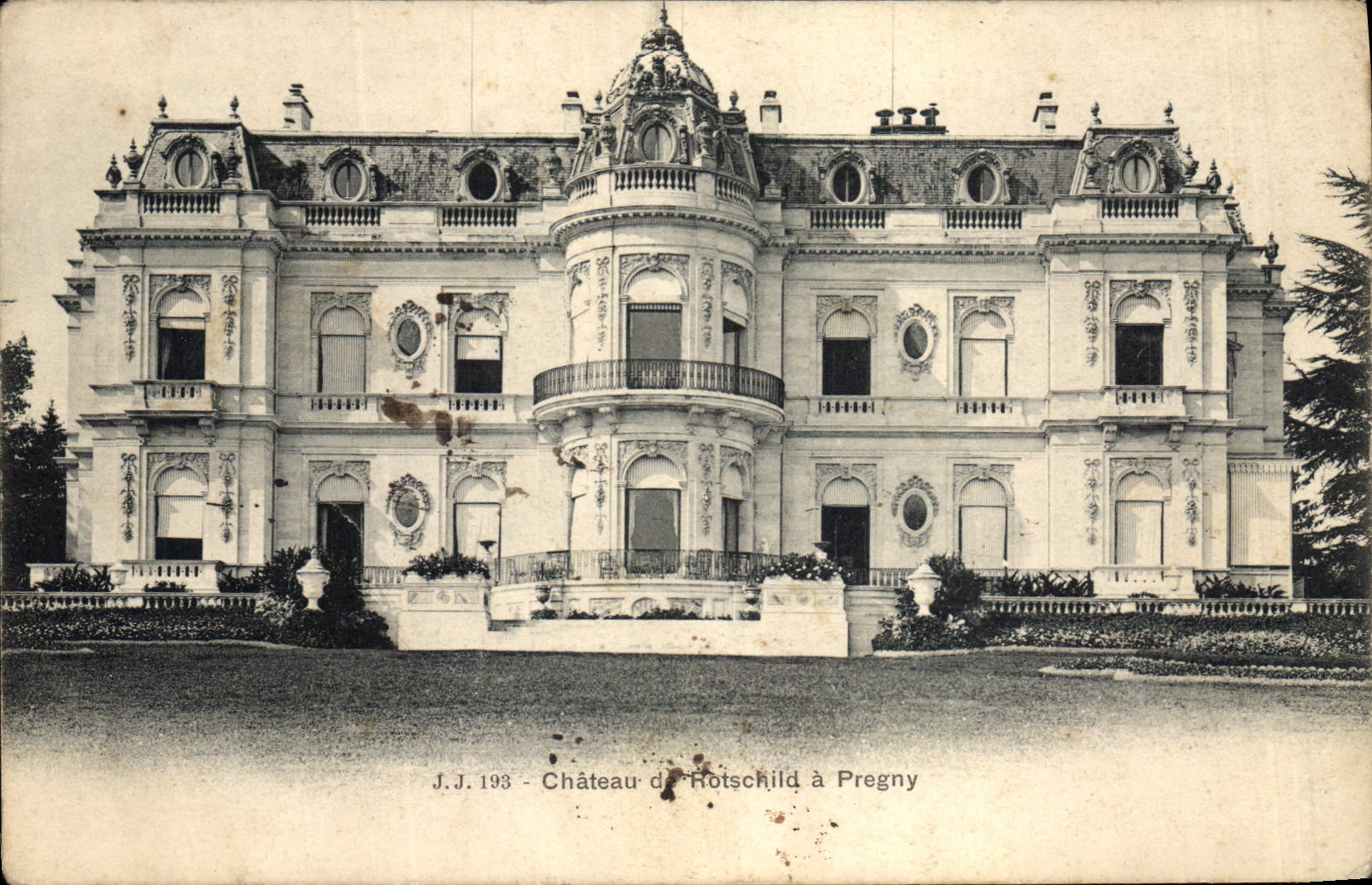 CPA Chateau de Rotschild a Pregny 