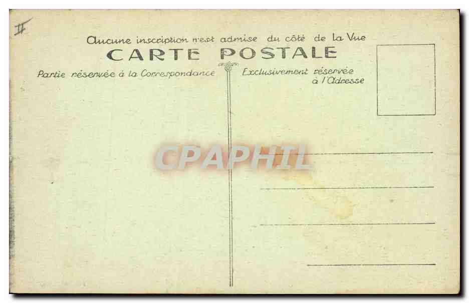 CPA Chateau Salses Le fort et le village  — Verso