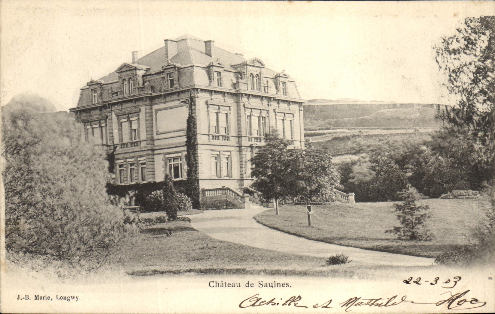 Château de Saulnes — Longwy — J.-B. Marie