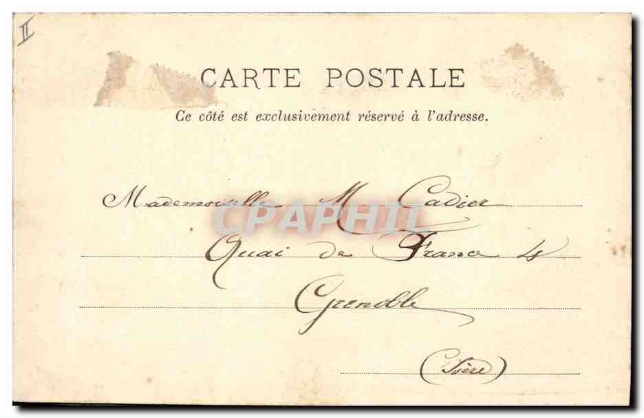 Château de Saulnes — Longwy — J.-B. Marie — Verso