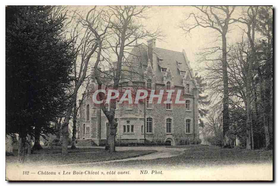 CPA Chateau Les Bois Chicot Cote Ouest 