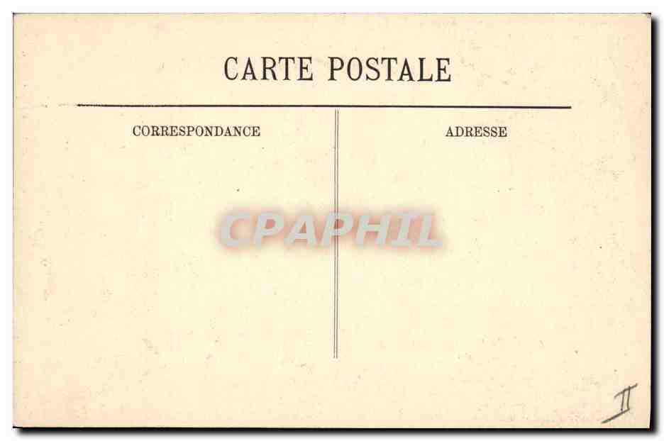CPA Grotte Grottes Chateau Thierry Le vieux chateau Souterrain de la Reine Blanche  — Rückseite