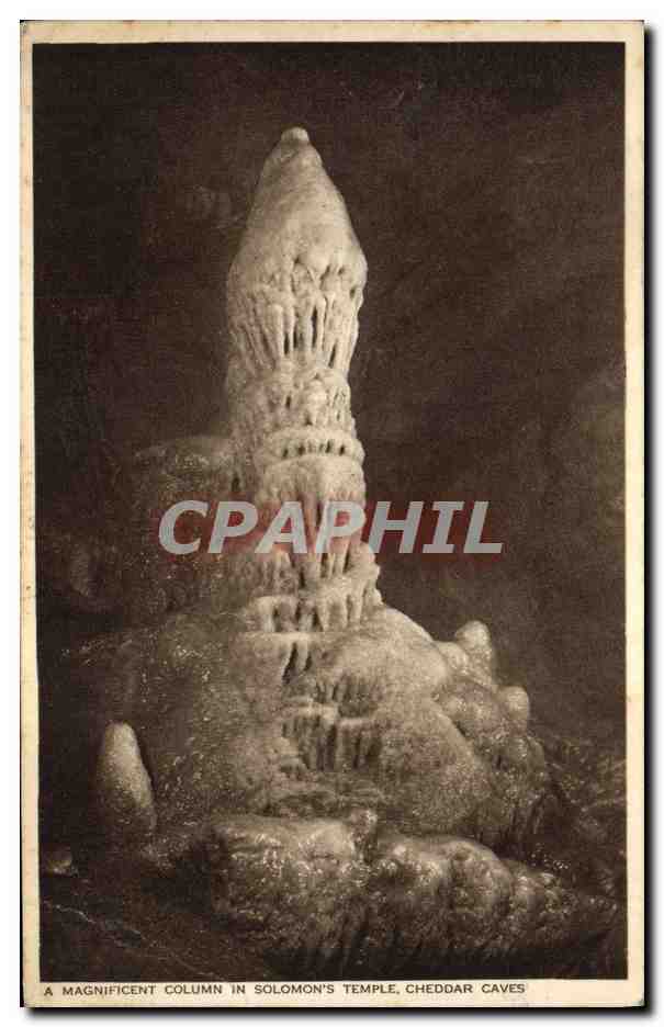 CPA Grotte Grottes Solomon's temple Cheddar Caves 
