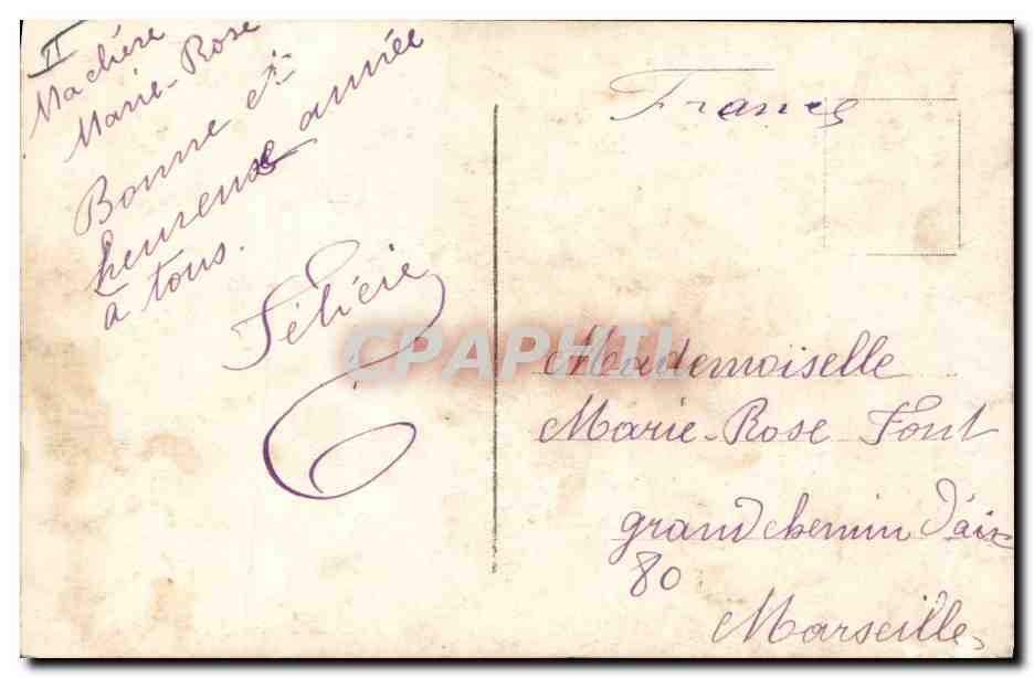 CPA Fantaisie Enfant Poupee — Rückseite
