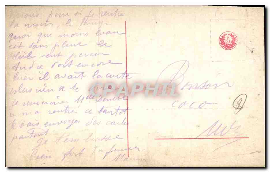 CPA Fantaisie Femme Poupee   — Verso