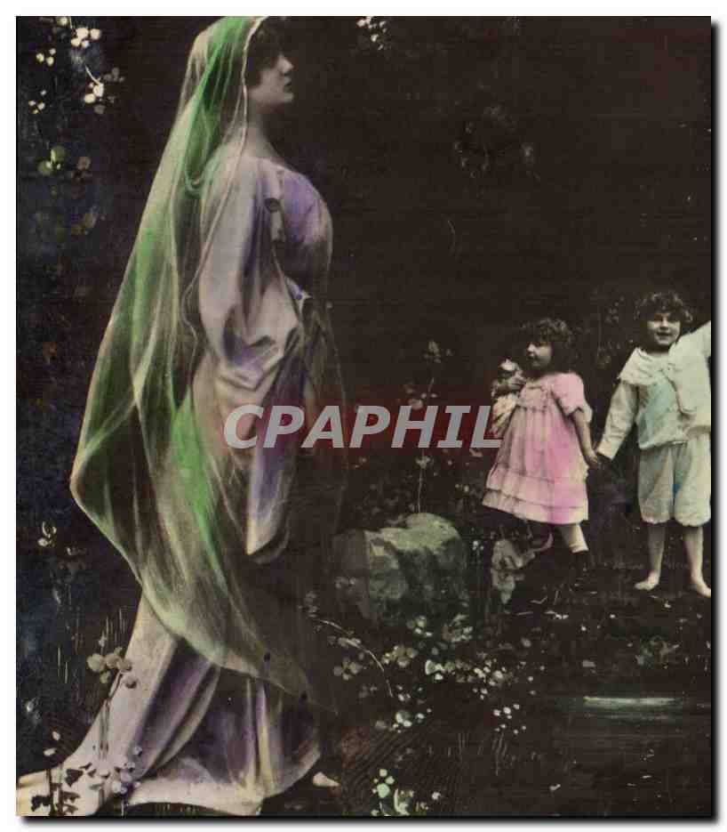 CPA Fantaisie Enfant Poupee Femme  
