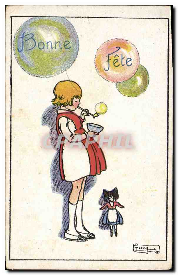 CPA Fantaisie Enfant Poupee Alsace