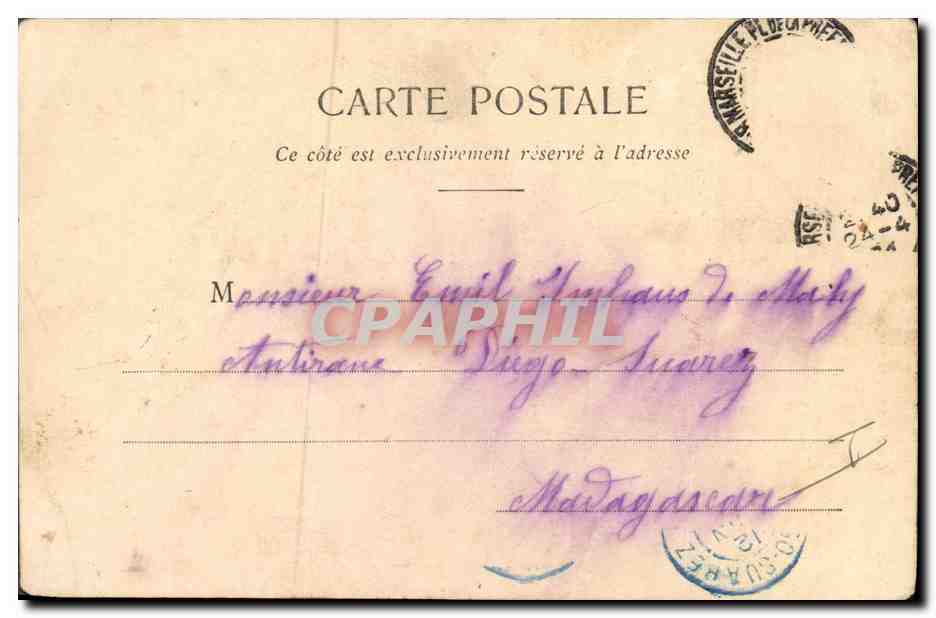 CPA Fantaisie Enfant Poupee Napoleon en campagne  — Rückseite