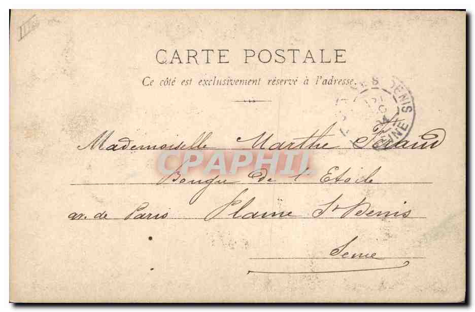 Fille et poupée — scène intérieure — A.N. Paris, n° 267/1 — Rückseite