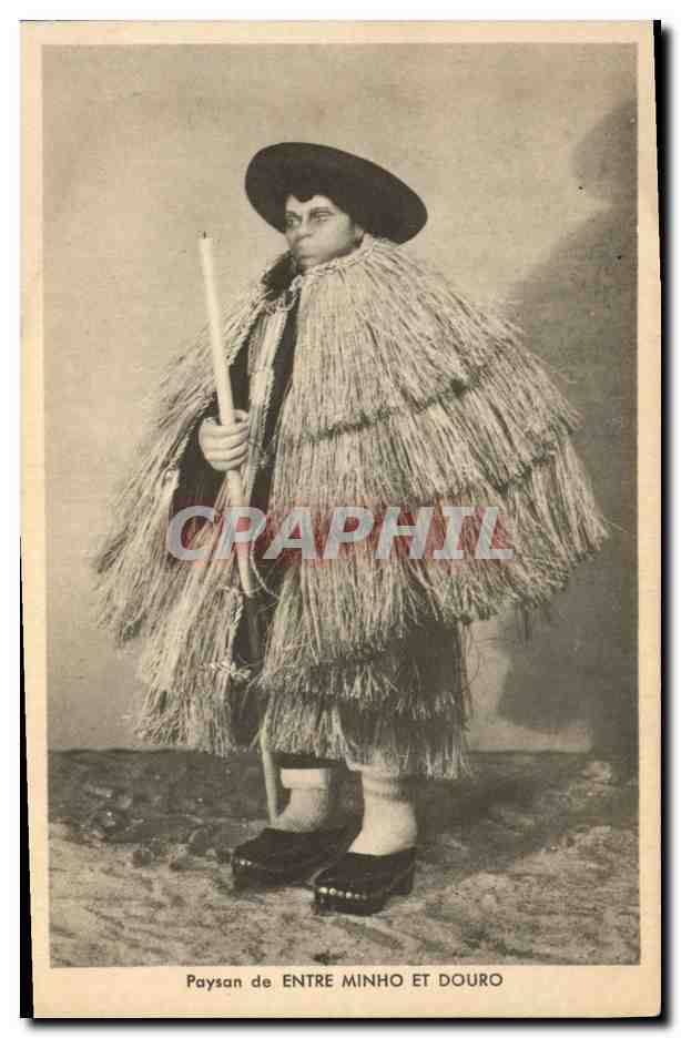 Paysan de Entre Minho et Douro — costume traditionnel — édition Exposition Paris 1937