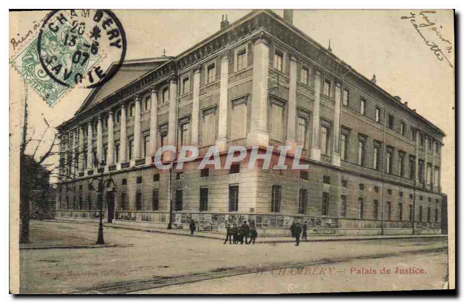 CPA Palais de justice Chambery 