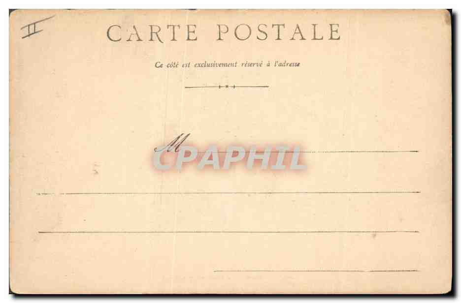 CPA Palais de justice Carpentras  — Verso