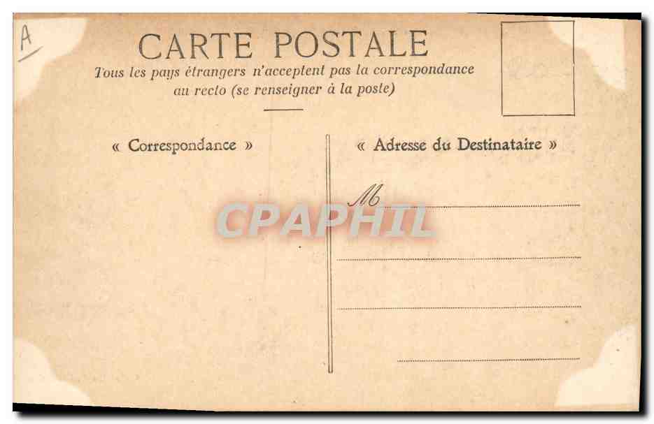 Marine Militaire Française — « Charles-Martel », Cuirassé d'Escadre — Collection A. Lecatneux — Verso