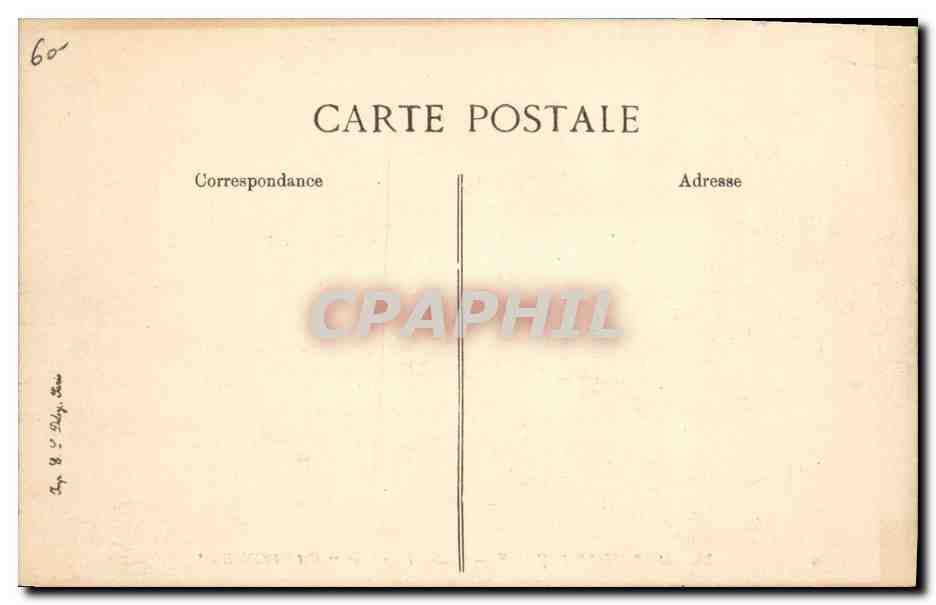 CPA Bateau de Guerre Contre torpilleur Carabinier  — Verso