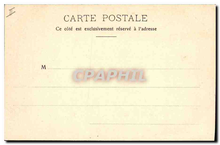 CPA Prefecture Sainte chapelle Chateau de Chambery   — Verso