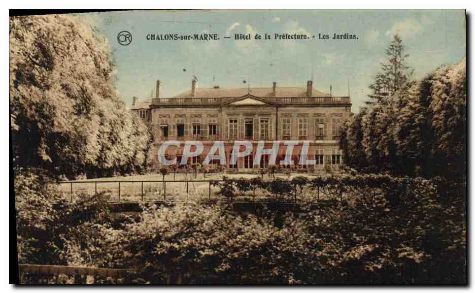 CPA Prefecture Chalons sur Marne 