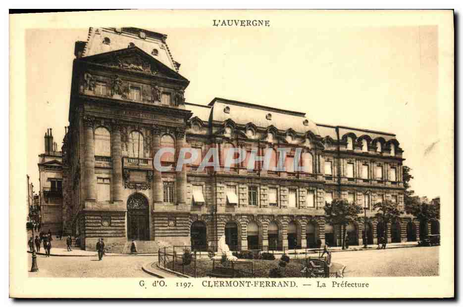 CPA Prefecture Clermont Ferrand 