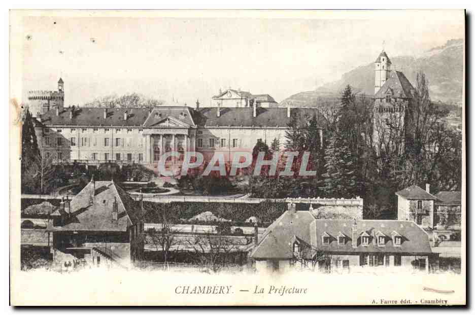 CPA Prefecture Chambery 