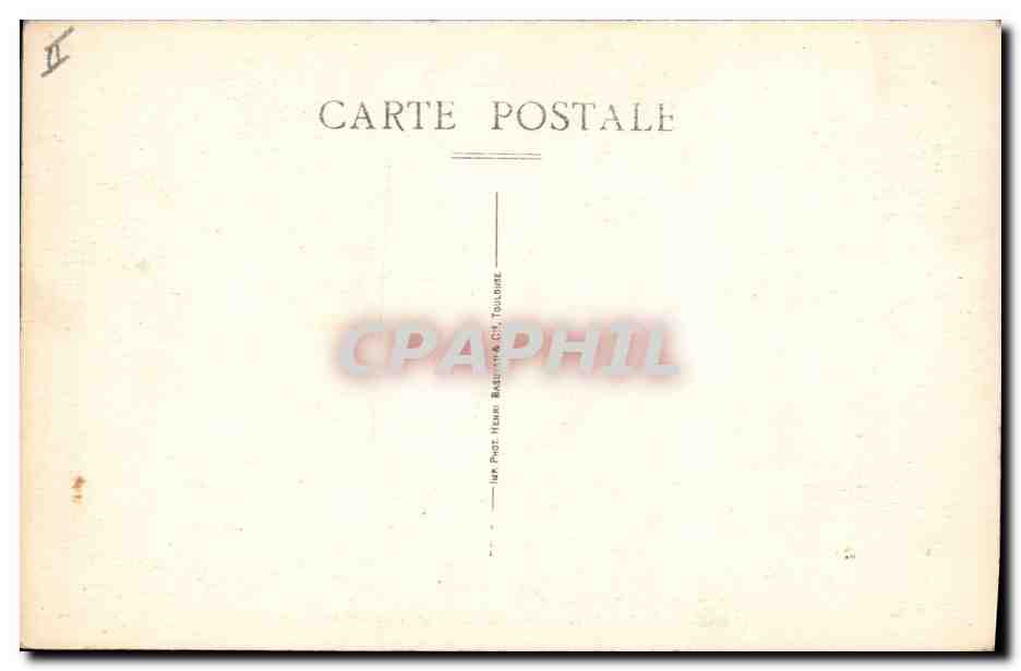CPA Cour interieure de la Prefecture Chateau de Chambery Savoie  — Verso
