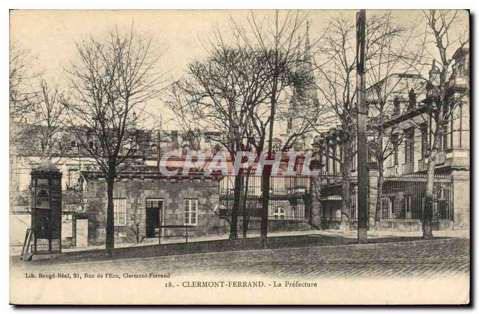 CPA Prefecture Clermont Ferrand  