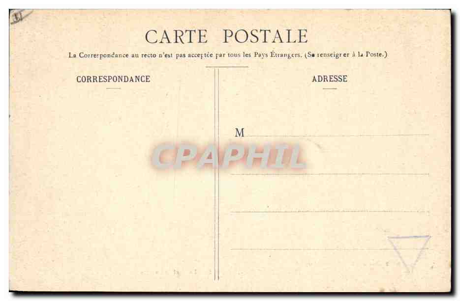 CPA Prefecture Clermont Ferrand   — Verso