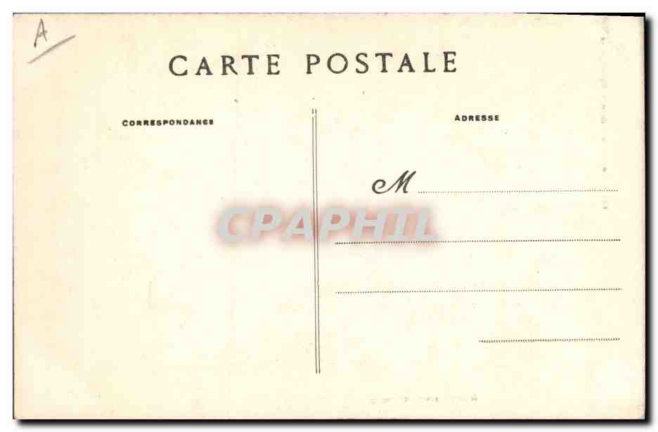 CPA Folklore Roscovite Retour des champs  — Verso