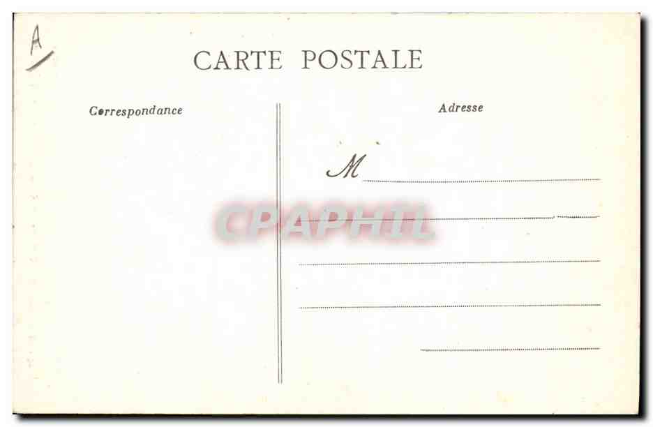 CPA Folklore Costume de Guemene surScorff L'Ingenue  — Verso
