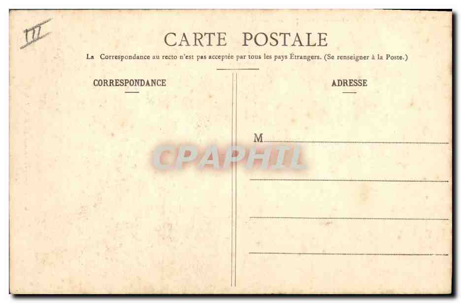 CPA Folklore Morbihan Malestroit Costume de ville  — Verso