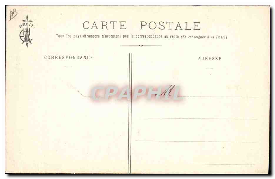 CPA Folklore Region de Vitre Fougeres   — Verso