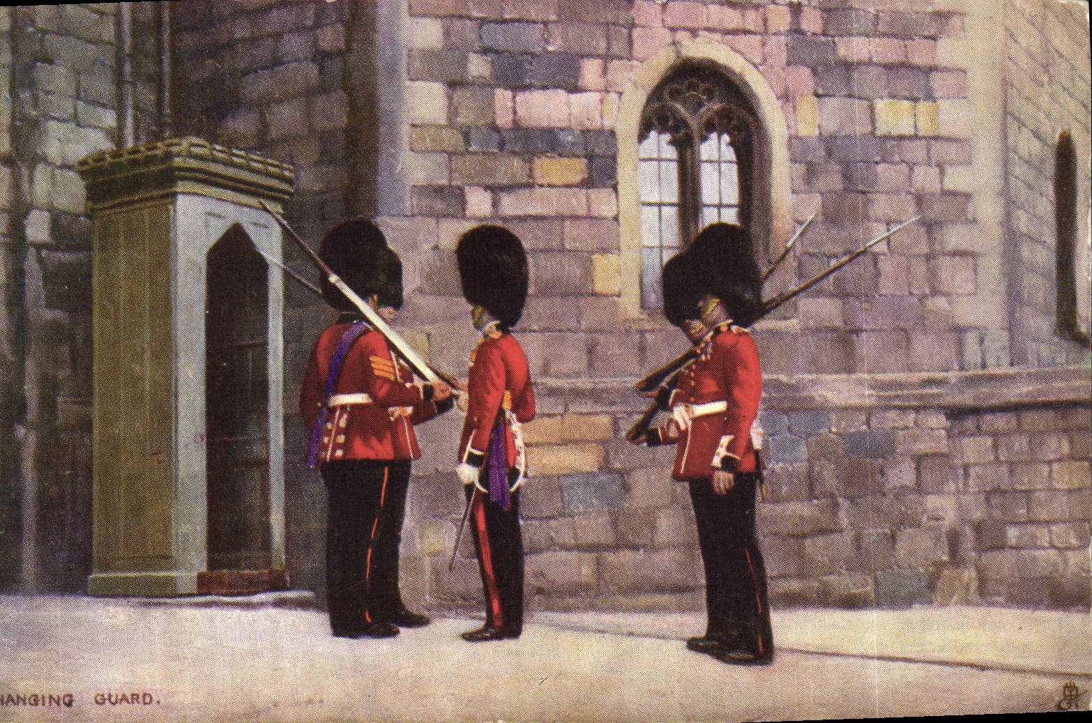 Changing Guard — Tuck's Post Card