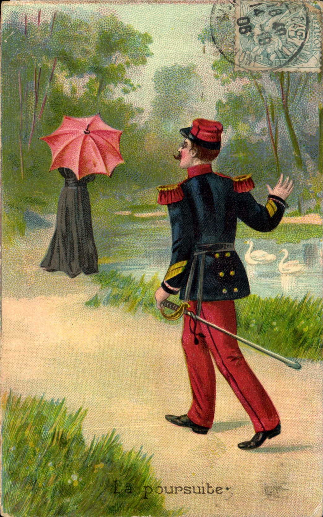 La poursuite — Suisse — éditeur Suisse, n° 10