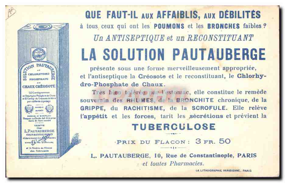 CPA Militaria Le Grand Duc Nicolas Generalissime des Armees Russes Russie Russia Publicite Solutatio — Rückseite