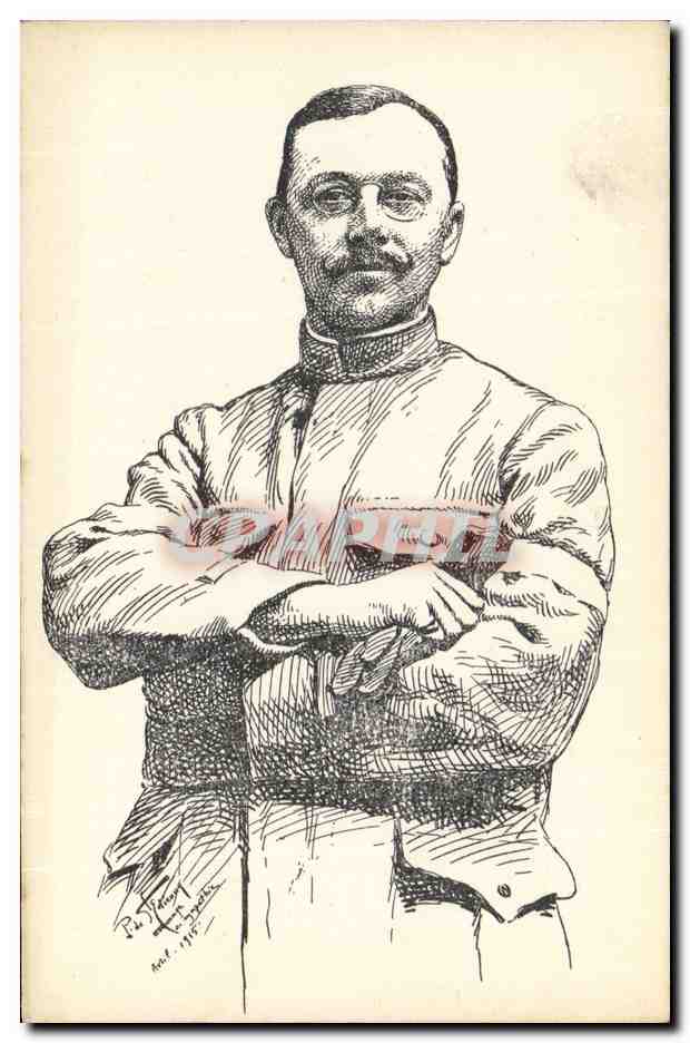 CPA Militaria Officier 